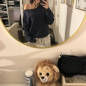 Brandy Melville Off the Shoulder Sweater